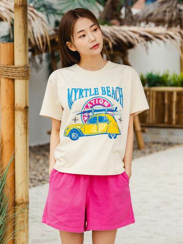 MYRTLE BEACH Oversized Short Sleeves T-Shirt - alvinclo - Modalova