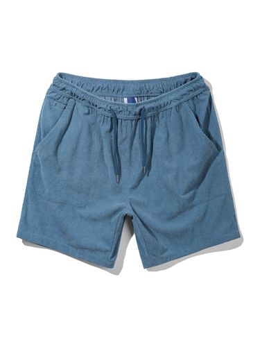 DE LUXE] Vivid Corduroy Fatigue Shorts - alvinclo - Modalova