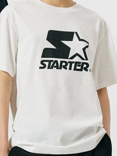 Essential Big Star Short Sleeve T-shirt_Off White - STARTER - Modalova