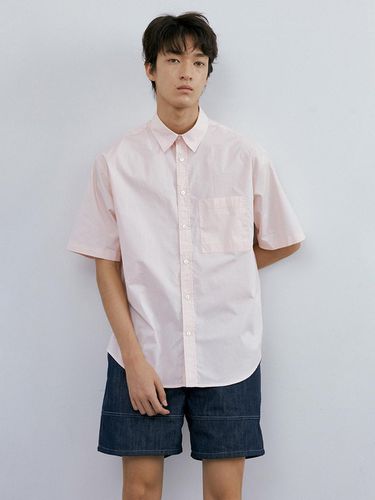 Typewriter Ring 1/2 Shirt_Soft Pink - endoor - Modalova