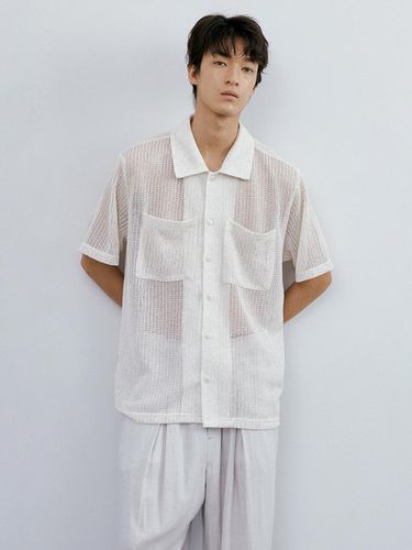 Needle Crochet 1/2 Shirt - endoor - Modalova