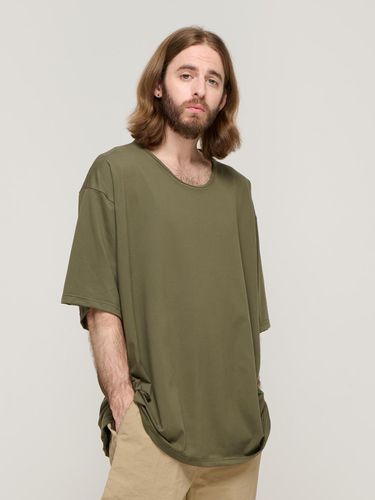 CB Silket Loose Fit Crewneck Short Sleeve Top - CARGOBROS - Modalova