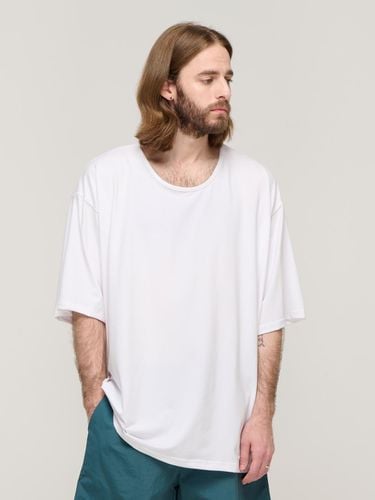 CB Silket Loose Fit Crewneck Short Sleeve Top - CARGOBROS - Modalova