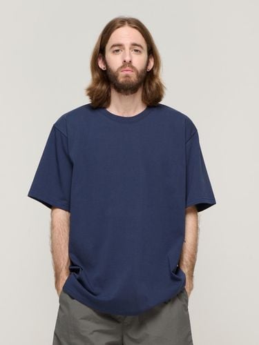 CB Enzyme Cotton Comfort Short Sleeve Top_Navy - CARGOBROS - Modalova