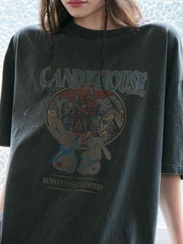 Candy House Pigment T-shirt_Smoke Black - CPGN - Modalova