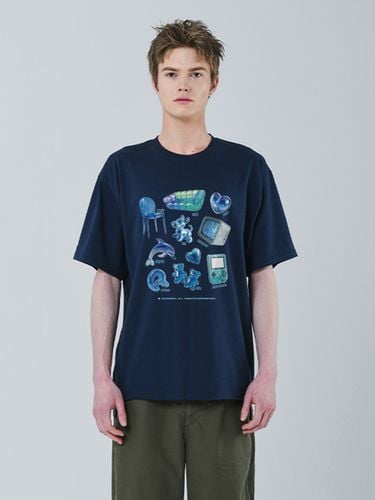 Blue Collector T-shirt_Navy - RADINEO - Modalova