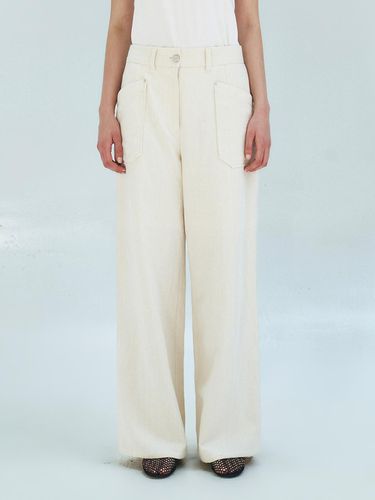 TFR Linen Pocket Trousers (2 Color) - MOHAN - Modalova