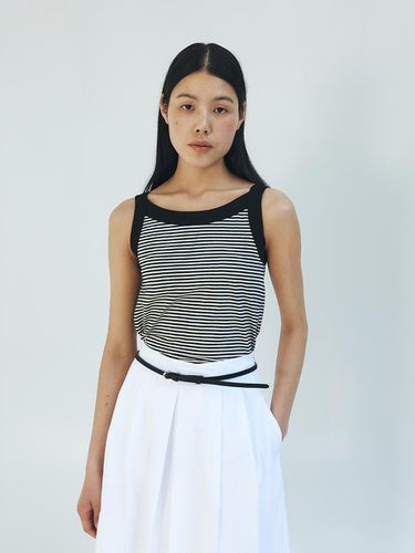 TFR Stripe Sleeveless Top (3 Color) - MOHAN - Modalova