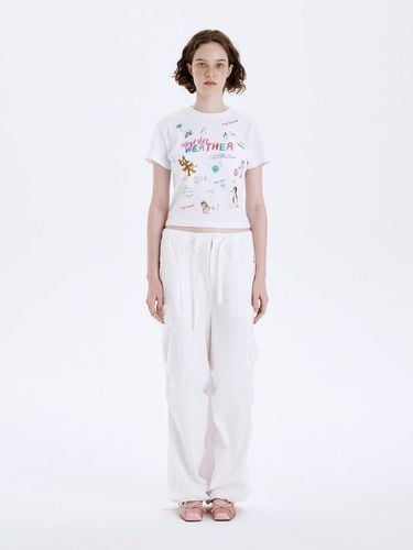 Cotton Out Pocket String Pants_Off White - MARGESHERWOOD - Modalova