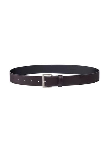 Wide Real-Leather Belt - LOEUVRE - Modalova