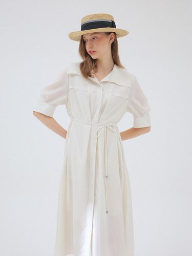 Pleated Shirt Dress - on&on - Modalova