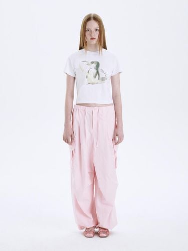 Cotton Out Pocket String Pants_Pink - MARGESHERWOOD - Modalova