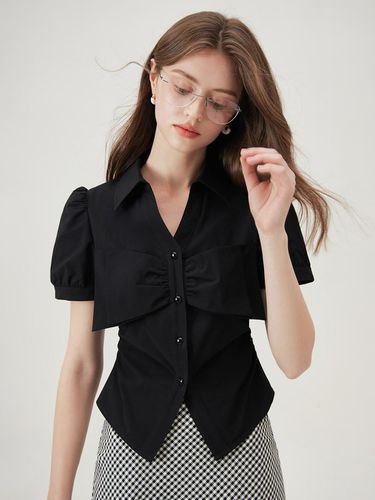 Bow Cropped Shirt - We’Dee - Modalova