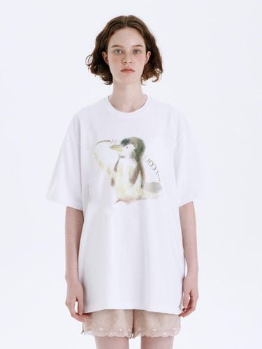 Loose Fit T-shirt_White - MARGESHERWOOD - Modalova