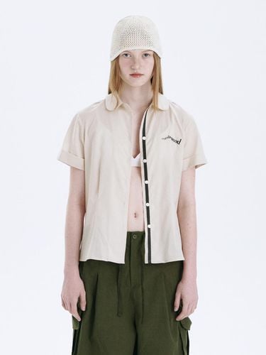 Vintage Roll Up Shirt_Beige - MARGESHERWOOD - Modalova