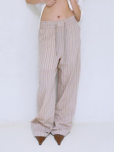 Fresh Effortless Pants_Beige - Polysooem - Modalova