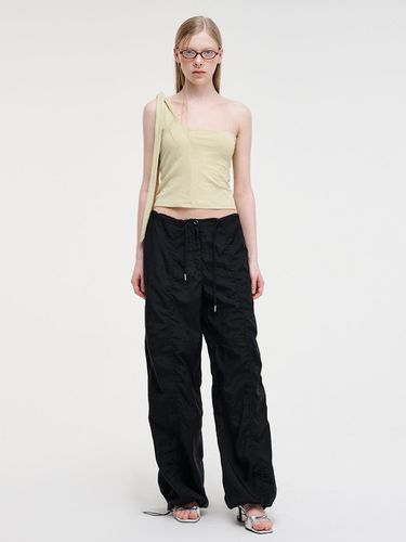 String Wide Pants_Black - ETMON - Modalova