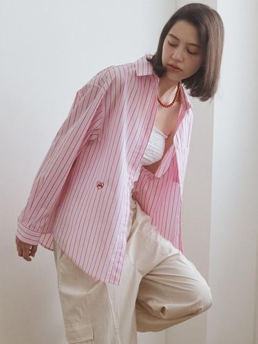 Big Pocket Stripe Pink - more jude - Modalova