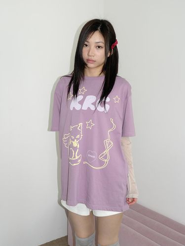 Kirigirl Boxy T-shirt _ Purple - SHAKIRI - Modalova