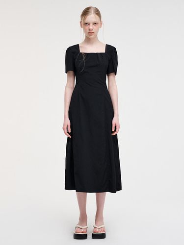 Bolero Pin Tuck Dress_Black - ETMON - Modalova