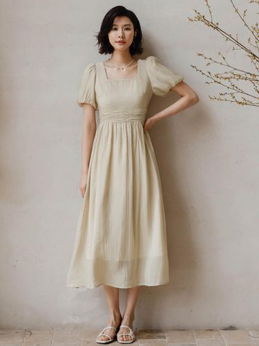 Resort Puff Sleeve Dress - LANGSON - Modalova