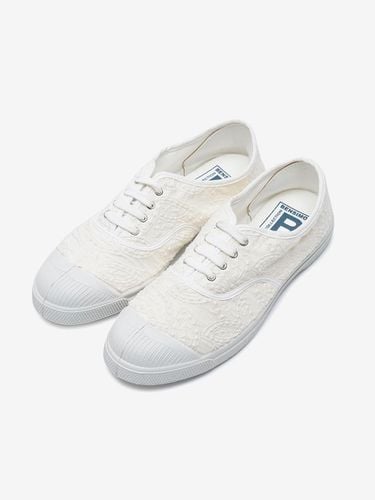 Limited Broderie Anglaise Sneakers_White - Bensimon - Modalova