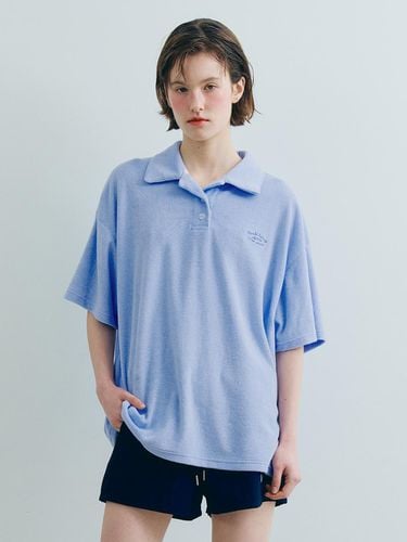 Terry Collar Tee - Storm Blue - Bensimon - Modalova