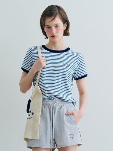 Stripe Ringer Tee - Blue - Bensimon - Modalova