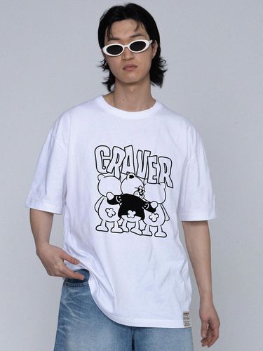 Bear Comics Logo T-shirt_White - GRAVER - Modalova