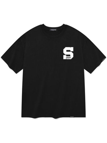 Initial T-Shirt _ Black - SAINTPAIN - Modalova