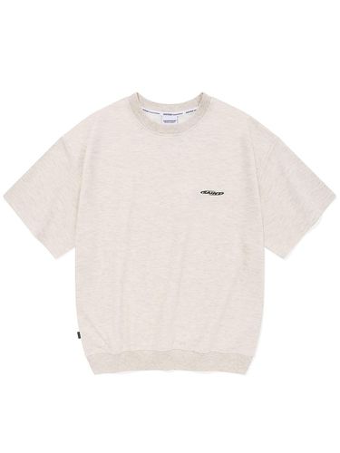 Basic Logo Short Sleeved Sweatshirt - SAINTPAIN - Modalova