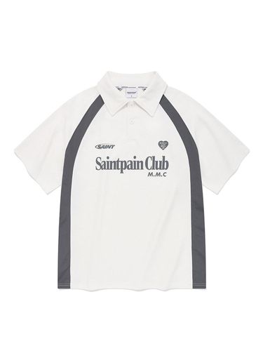 SP Heart League Incision Polo Shirt - SAINTPAIN - Modalova