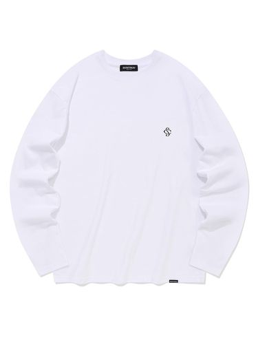 Signature Logo Long Sleeve T-Shirt _ - SAINTPAIN - Modalova