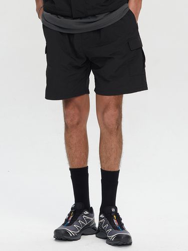 Nylon Cargo Shorts _ Black - SAINTPAIN - Modalova