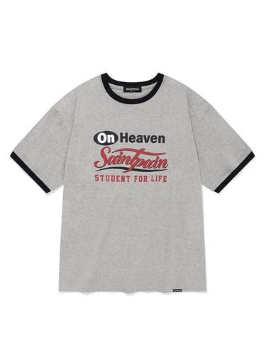 SP On Heaven Ringer T-Shirt Melange - SAINTPAIN - Modalova