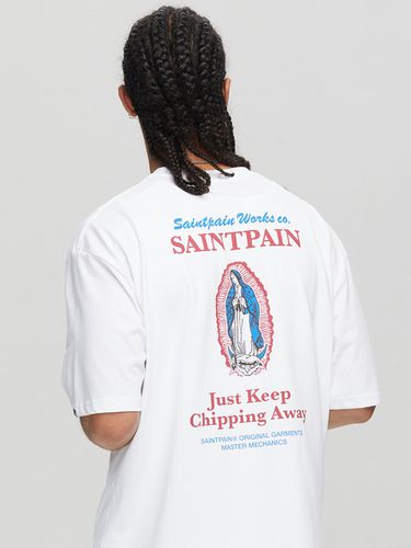 Guadalupe T-Shirt _ White - SAINTPAIN - Modalova