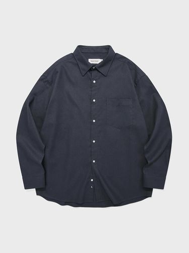 City Boy Linen Oversized Shirt _ - SAINTPAIN - Modalova