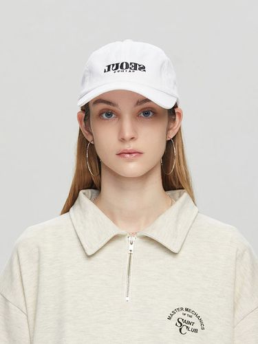 SP City Tour SEOUL Ball Cap White - SAINTPAIN - Modalova