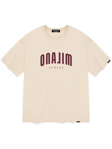 City Tour Milano T-Shirt _ Beige - SAINTPAIN - Modalova