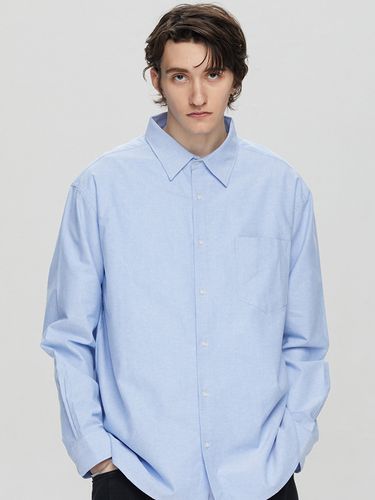 City Boy Oxford Oversized Shirt _ - SAINTPAIN - Modalova