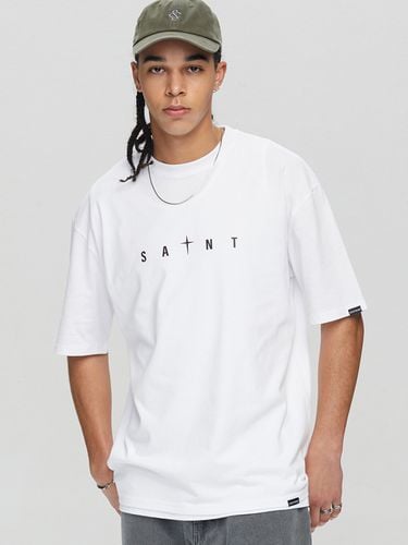 Cross Saint T-Shirt _ White - SAINTPAIN - Modalova