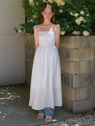 Pawpaw Ribbon Dress_White - RE_L - Modalova