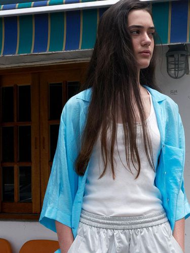 The First Silk Shirt - Blue - FRITUR - Modalova