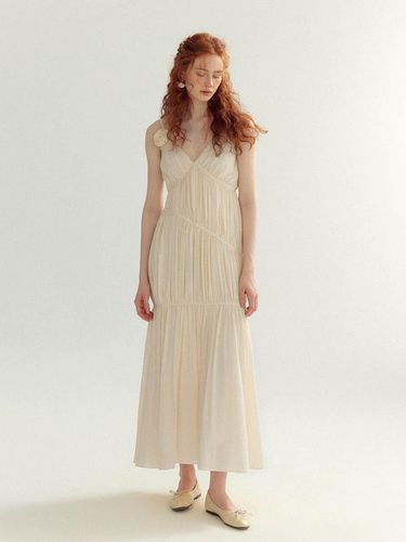 Eos Shirring Long Dress - Sincethen - Modalova