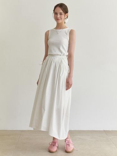 Basket Strap Skirt_White - RE_L - Modalova