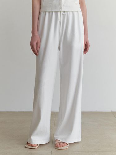 Bath Sweatpants_White - RE_L - Modalova