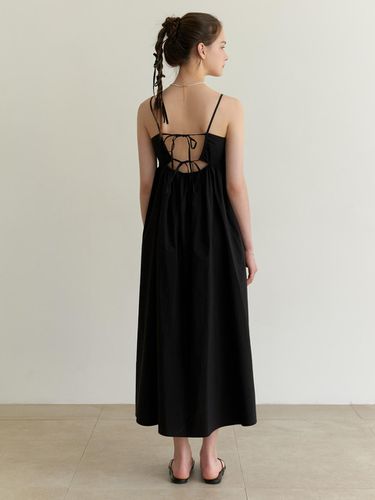 Backless Strap Dress_Black - RE_L - Modalova