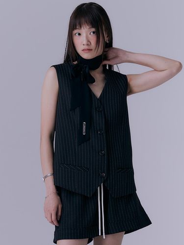 Classic Stripe Single Vest Jacket () - SILN - Modalova