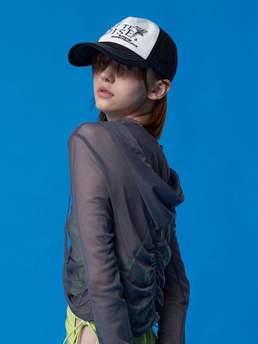 Collection Graphic Mesh Cap_White - KIRSH - Modalova