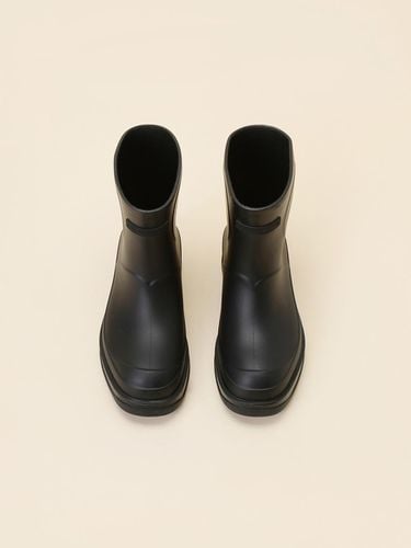 Heart Ankle Rain Boots_Black - SUECOMMA BONNIE - Modalova